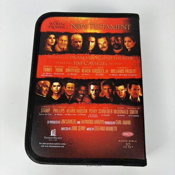 The Word Of Promise New Testament Audio NKJV Bible 20 CD Set - Picture 2 of 9